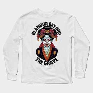 Graveyard Halloween Long Sleeve T-Shirt